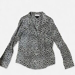 Funky Button Up Blouse